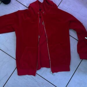 red jacket